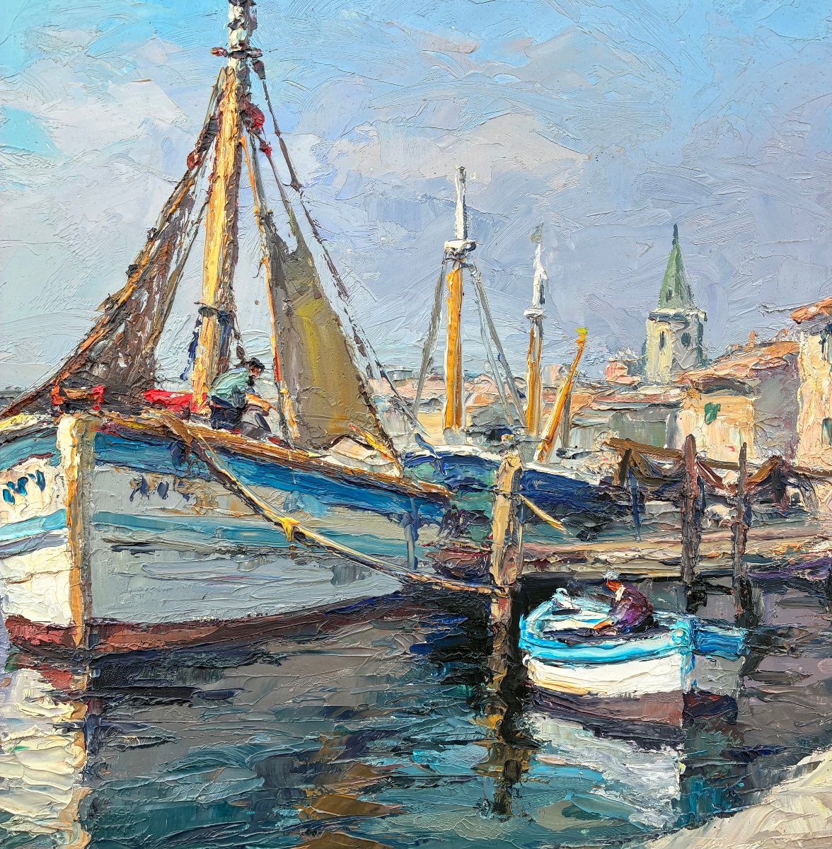 "MARTIGUES le PORT " par Henri PERROT -photo-2