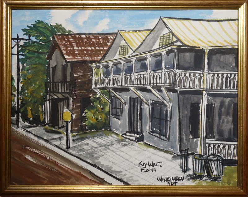 "KEY WEST " par WILKINSON ....FLORIDE 1964....ETATS-UNIS