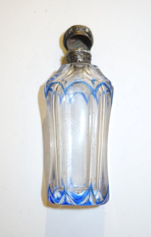 "salt Bottle" In Overlay Crystal, Circa 1880-photo-3