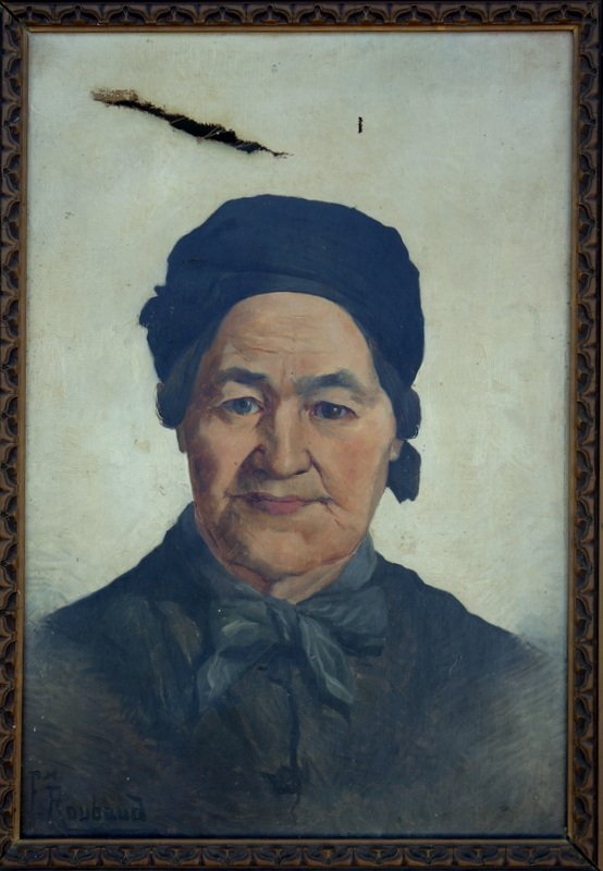 "the Grandmother" By Félix Roubaud, Circa 1870-photo-2