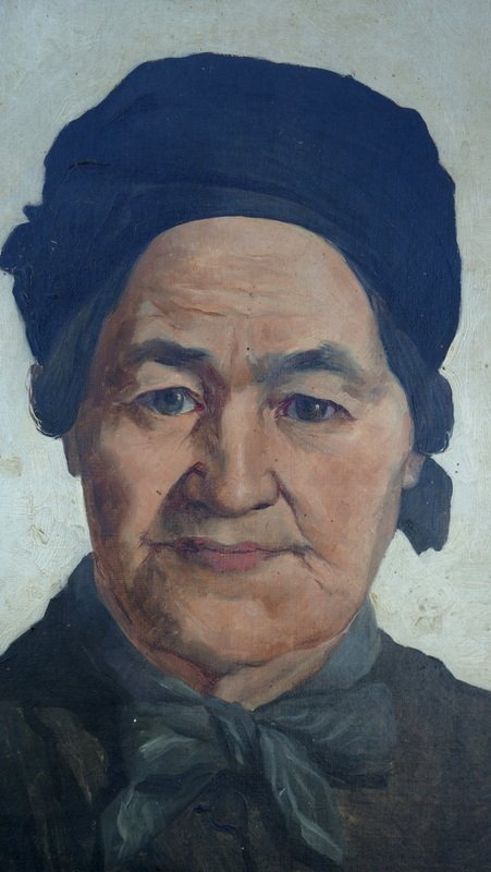 "the Grandmother" By Félix Roubaud, Circa 1870-photo-3