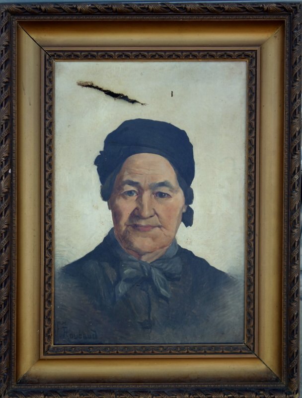 "the Grandmother" By Félix Roubaud, Circa 1870
