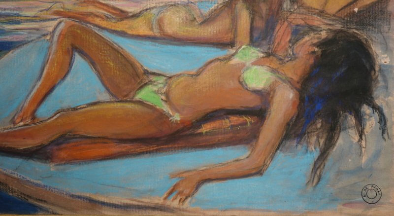"BIKINIS a SAINT TROPEZ" par Aymeric de PANAT vers 1960-photo-3