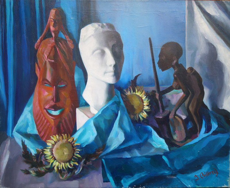 "NEFERTITI" par Jean BILLARD ...1974