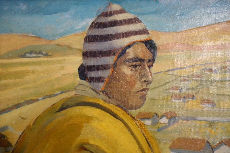 "Profundidad del Altiplano" BOLIVIE ..H.TAMAYO..1948-photo-1