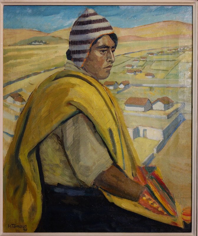 "Profundidad del Altiplano" BOLIVIE ..H.TAMAYO..1948