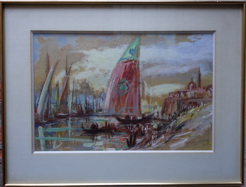 "VENISE " par Paul PAQUEREAU...1954