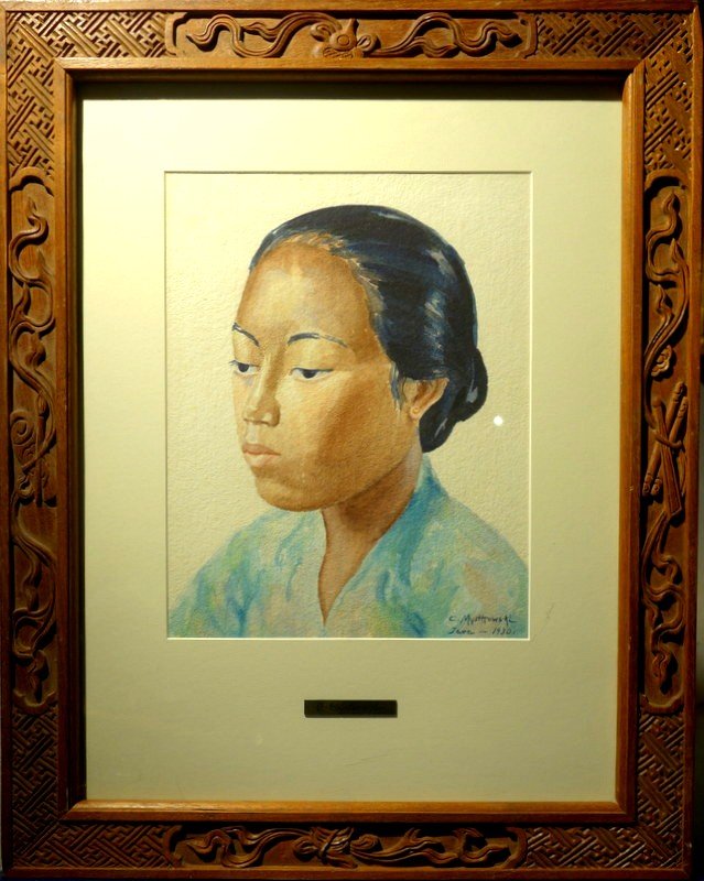 "INDONESIENNE" par Czeslaw Mystkowski..JAVA 1930