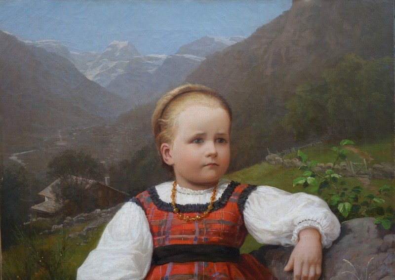 "the Little Bavaroise" By Georg Saal .... 1870-photo-3