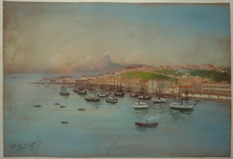 "rio De Janeiro" By F. d'Orsi Coppola Around 1890/1900