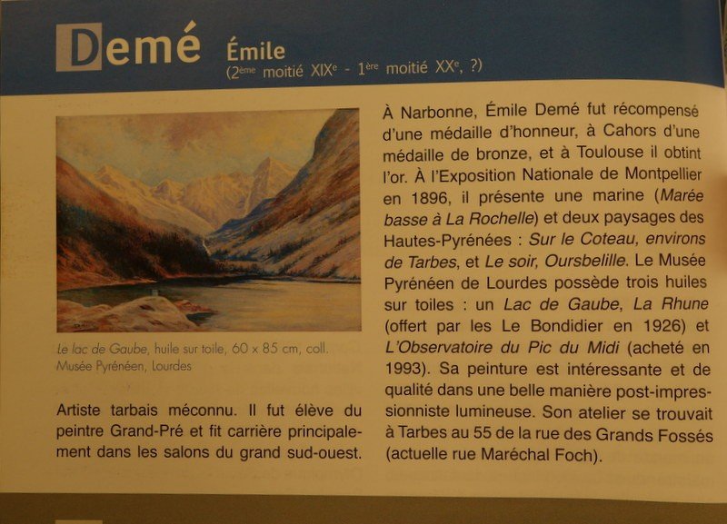 "Marée Basse" par Emile Démé vers 1900-photo-1