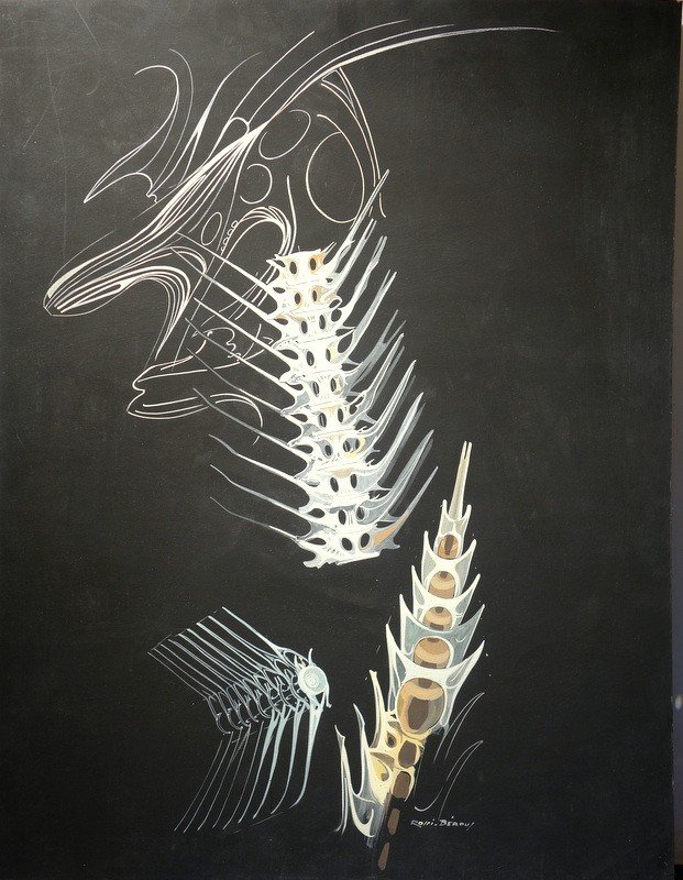 "skeletons" By Rossi-berous Circa 1960/70