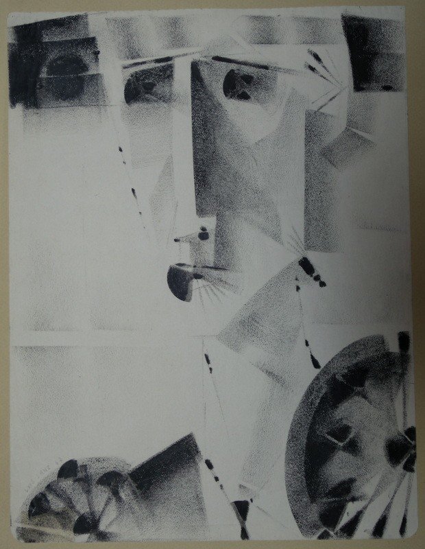 "cubizing Portrait" By Luis Sanz...1967