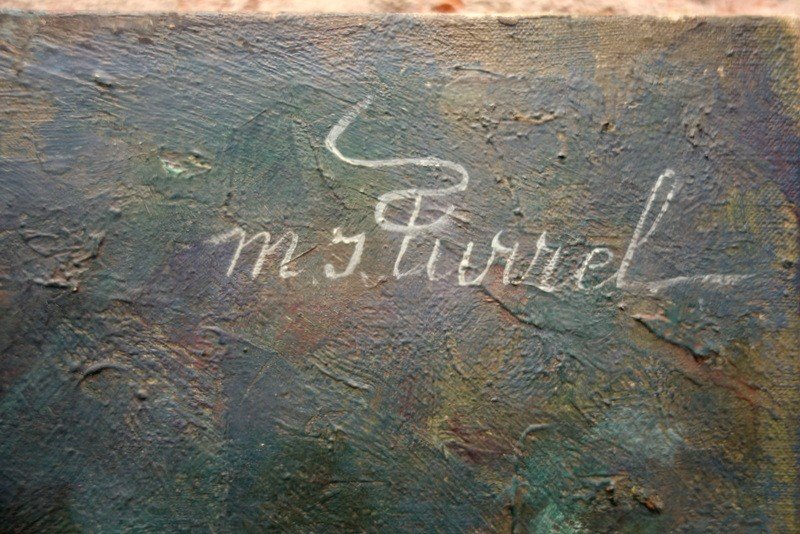 "BOUQUETS de FLEURS" par M.J.FURREL (?) vers 1930-photo-8