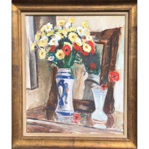 "bouquet" By Arthur Fages ..salon Des Tuileries 1934