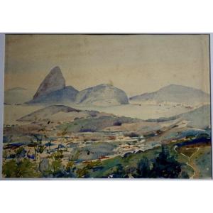 "PAIN de SUCRE" Guanabara , RIO de JANEIRO  par H.GIRAUD 1908