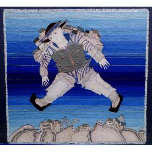 "Les BOTTES de Sept LIEUES" Tapisserie par Elisabeth BAILLON..1996