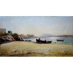 "fort St Louis In Toulon" Louis Nattero ...1890