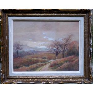 "Automne sur La Lande Pyrénéenne " par Henri d'HAUTERIVE