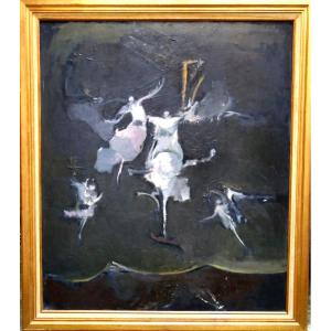 "La DANSE " par Alfred ABERDAM vers 1950