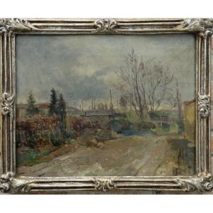 "landscape" Undecipherable Signature.....1906
