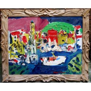 SAINT TROPEZ" par Bernard DAMIANO ..1965