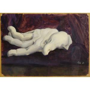 "La MAIN GAUCHE " par Simone ROUSSELET ...1951