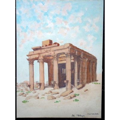 "Baalshamin" Palmyre par François de Marliave ..1933