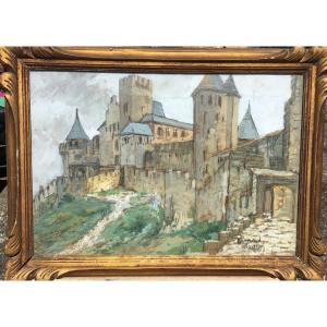 "carcassonne" By Raymond Tournon Around 1930