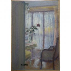 "interior" By Simone Rousselet Circa 1940/1950