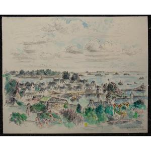 "loquivy From The Sea" By Charles Cachin...brittany 1987