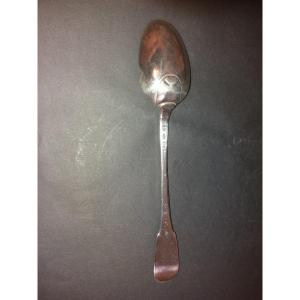 Saint Malo Stew Spoon Solid Silver