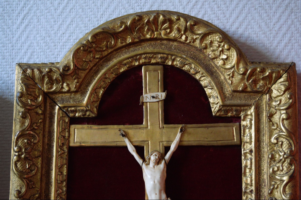 Crucifix Époque Louis XIV-photo-2