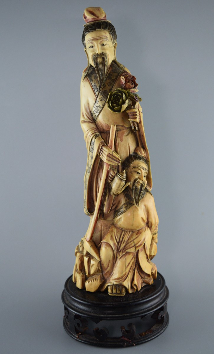Chinese Carved Ivory Figurine