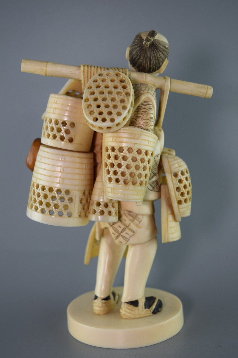 L'Optimisme en Ivoire Sculpté-photo-1