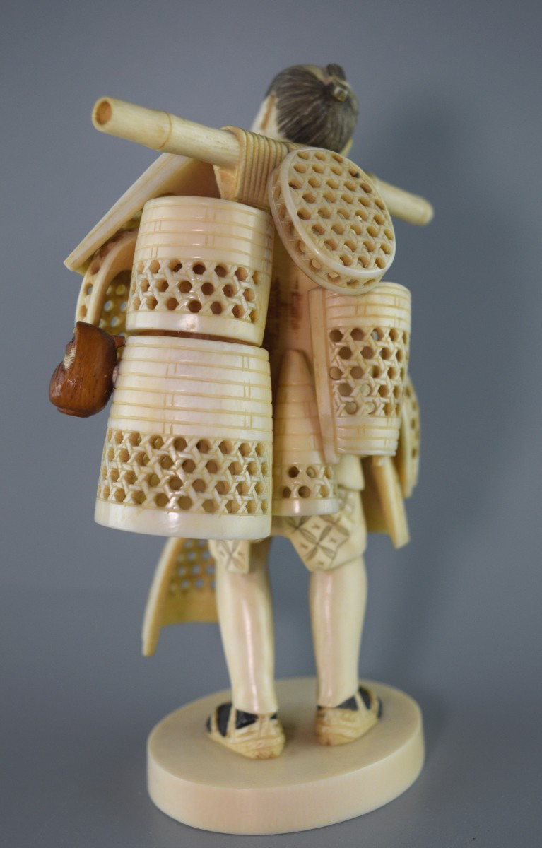 L'Optimisme en Ivoire Sculpté-photo-2