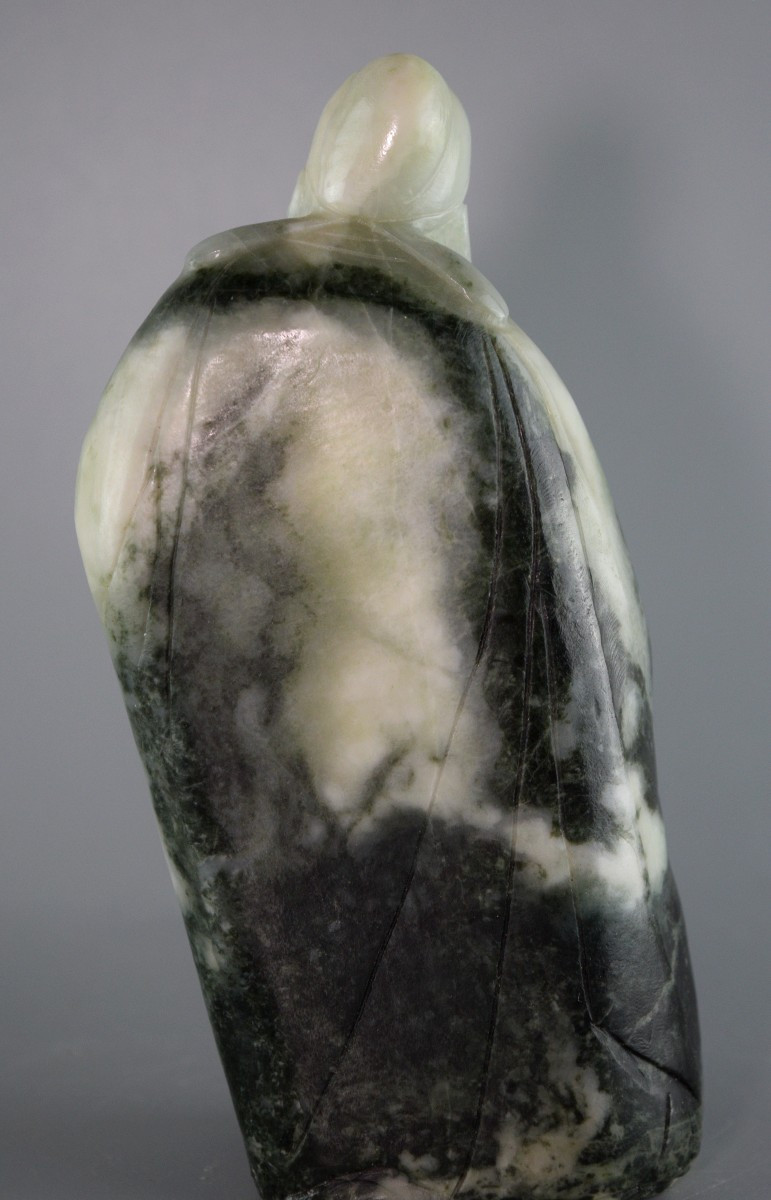 Sage oriental en jade bicolore-photo-1