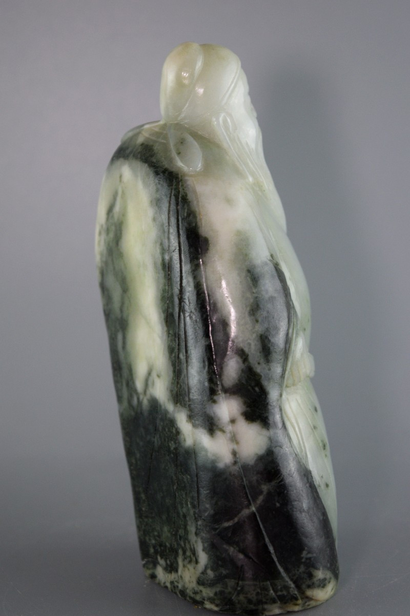 Sage oriental en jade bicolore-photo-2