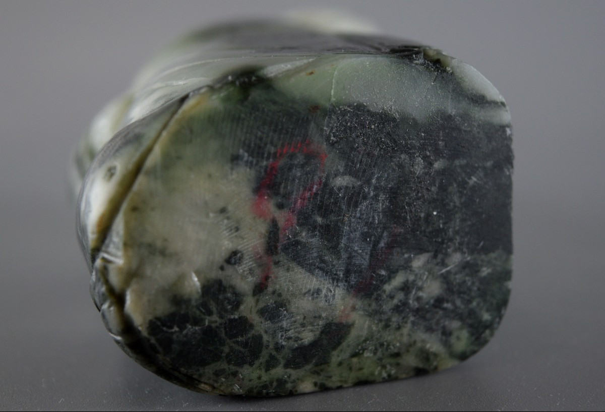 Sage oriental en jade bicolore-photo-6