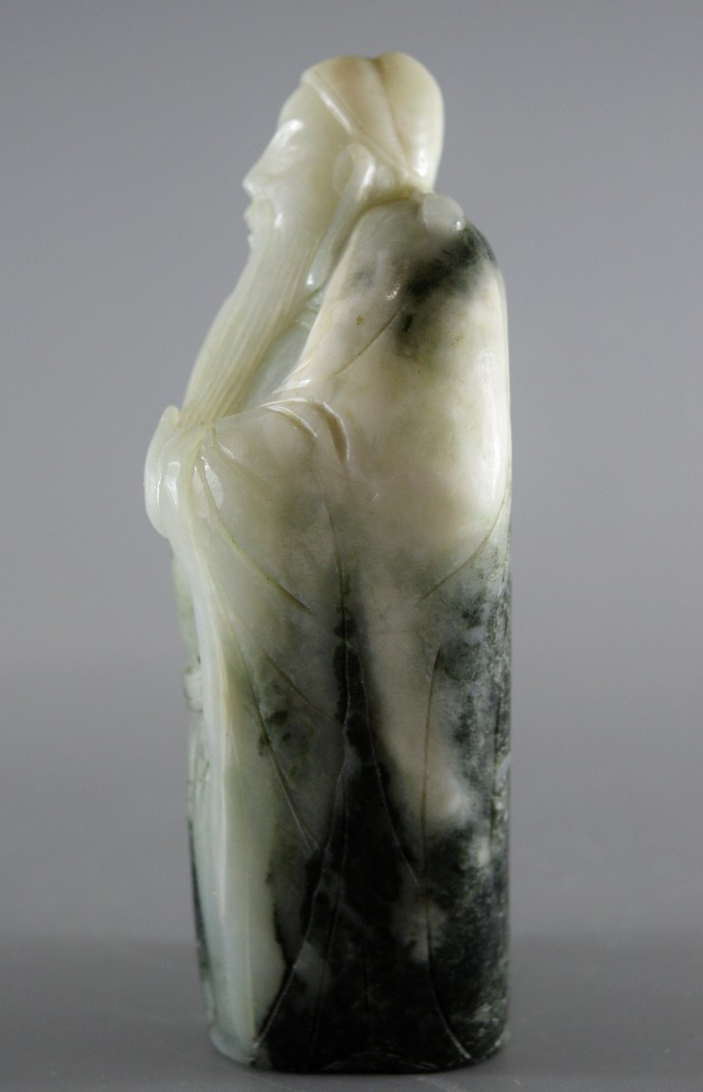 Sage oriental en jade bicolore-photo-7
