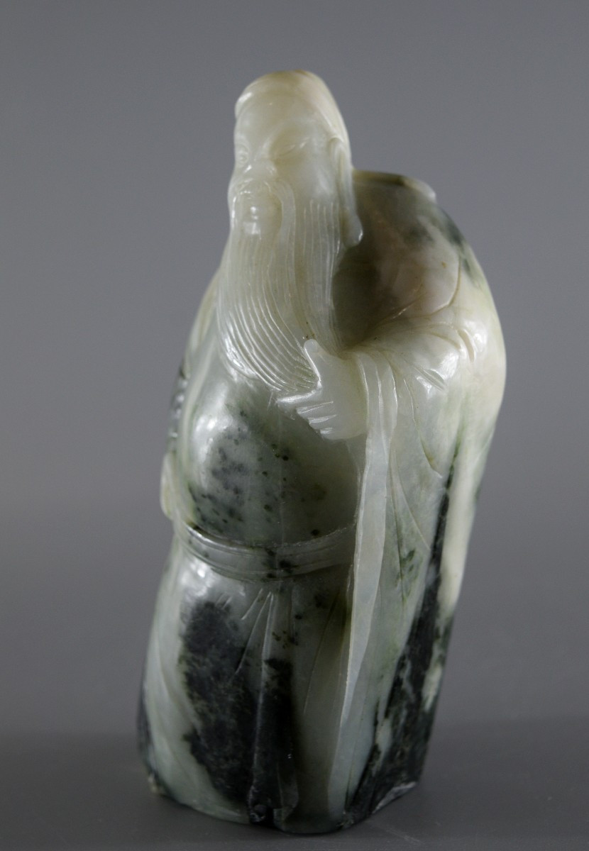 Sage oriental en jade bicolore-photo-4