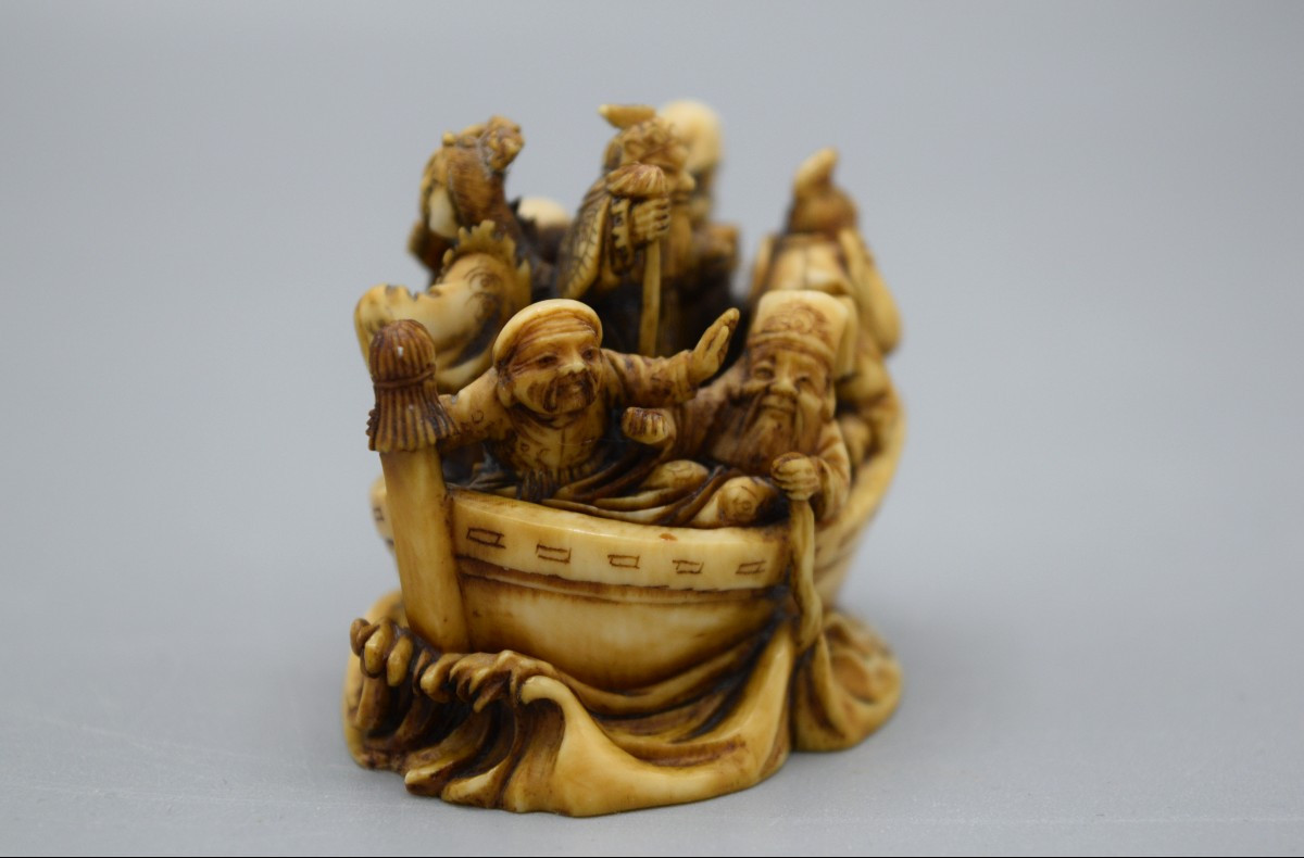 The Seven Gods Of Happiness On The Takarabune Meiji-photo-4