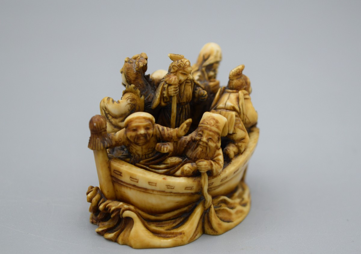 The Seven Gods Of Happiness On The Takarabune Meiji-photo-1