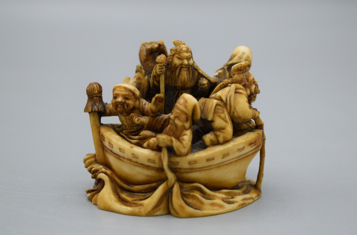 The Seven Gods Of Happiness On The Takarabune Meiji-photo-2