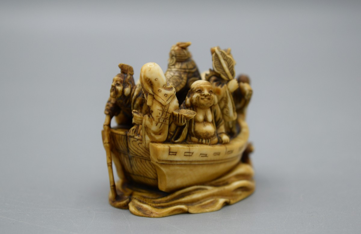 The Seven Gods Of Happiness On The Takarabune Meiji-photo-4