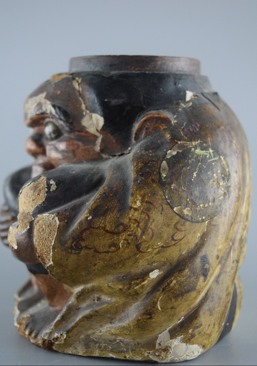 Ancien Daikokuten de l'Époque Meiji-photo-3