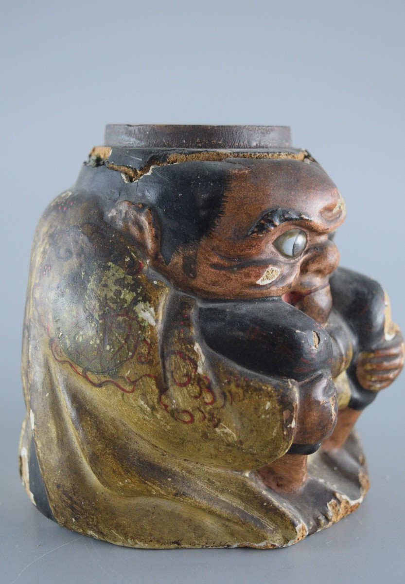 Ancien Daikokuten de l'Époque Meiji-photo-3