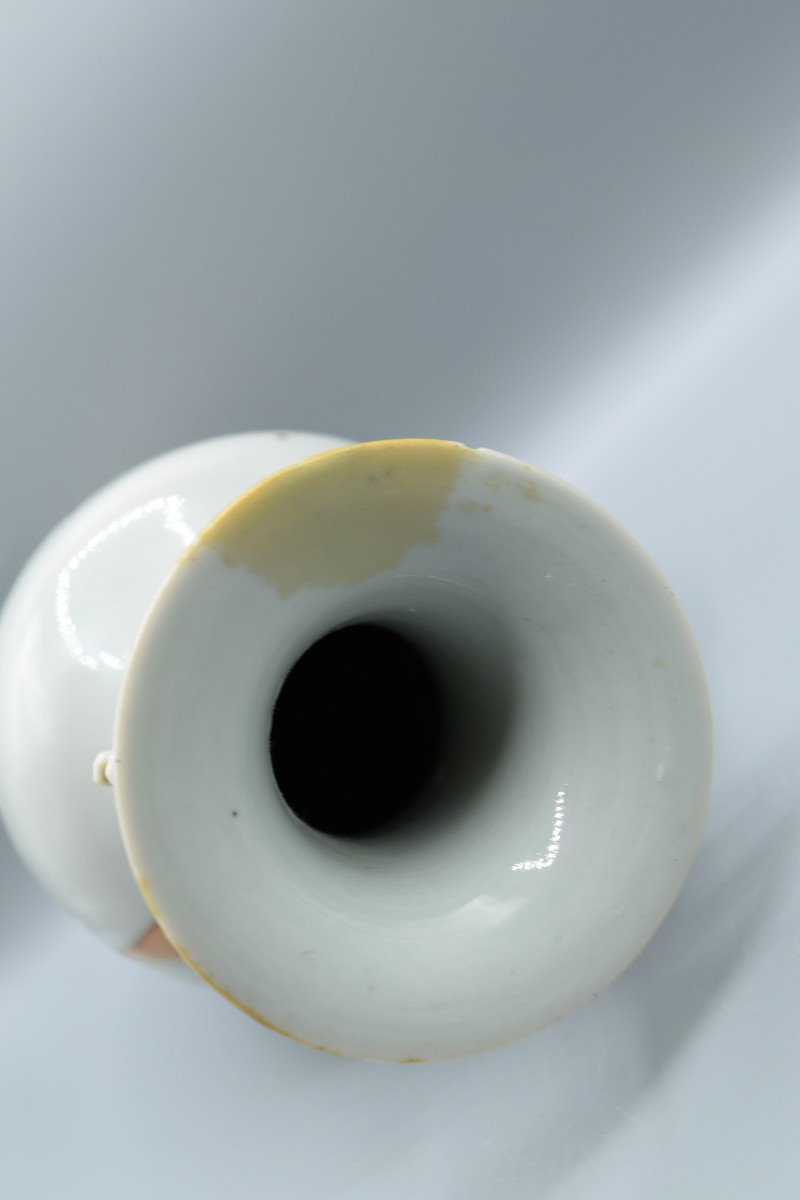 Vase en Porcelaine Chinoise aux Cents Antiquités – Époque République (Début XXe siècle)-photo-2