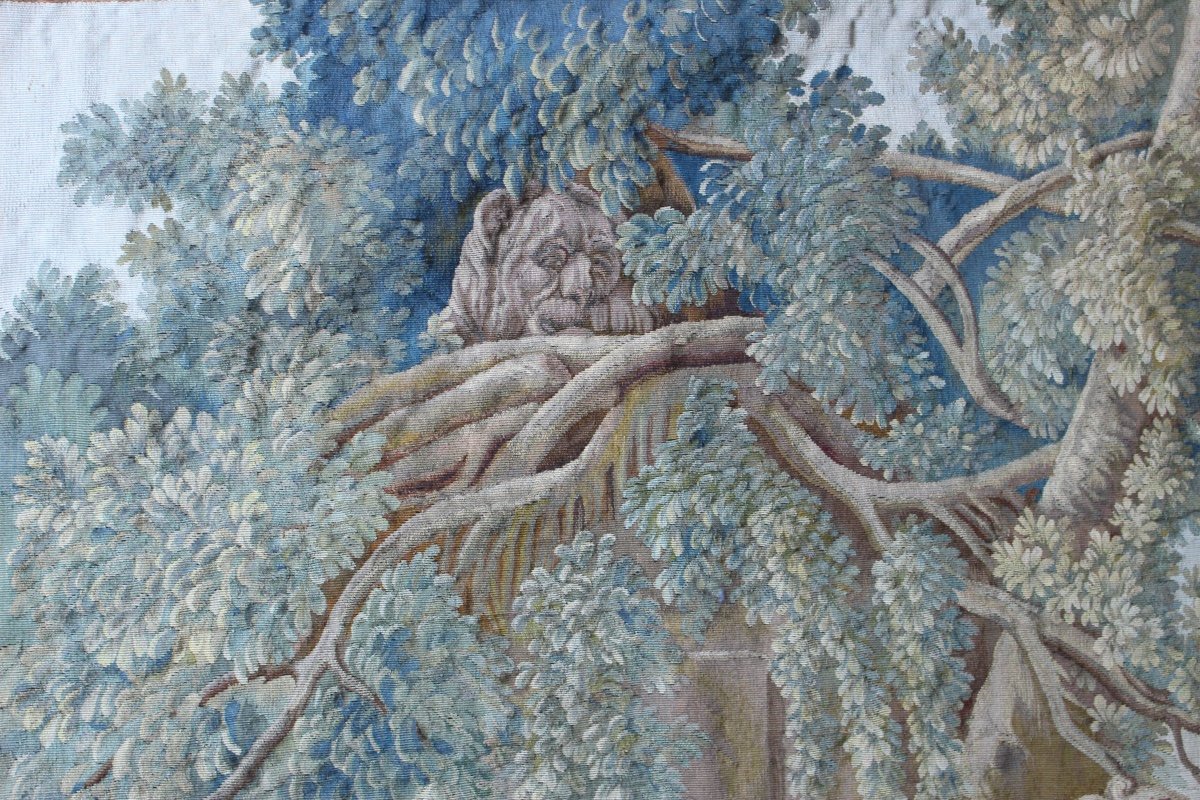 Aubusson Tapestry Mid 19th Century -photo-4