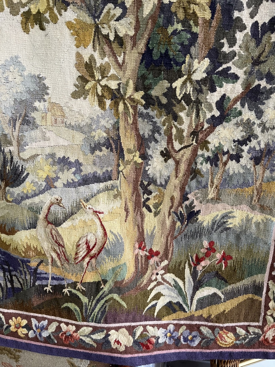 Tapisserie D’aubusson  Verdure-photo-3